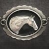 Thoroughbred Pewter Horse Head Necklace