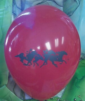 Horse Racing Balloons