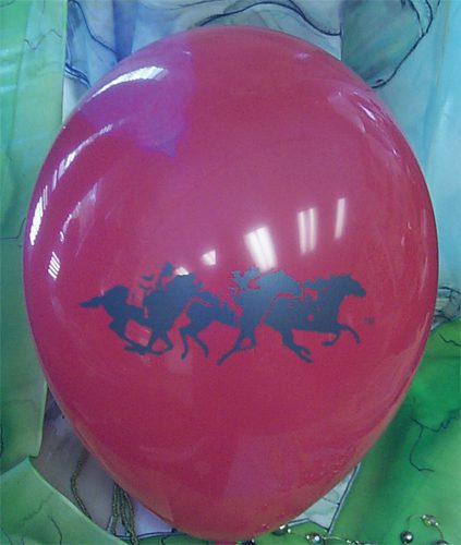 Horse Racing Balloons