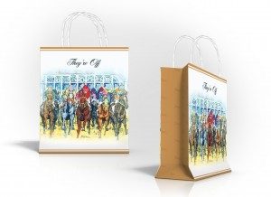 THEY'RE OFF HORSE RACING GIFT BAG