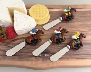 Horse Racing Cheese Spreaders