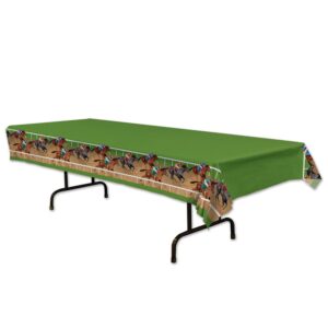 Horse Racing Table Cover