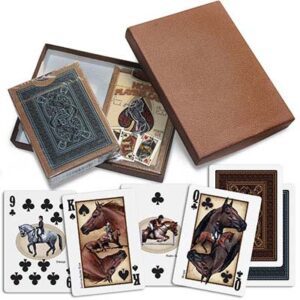Equestrian Themed Playing Cards
