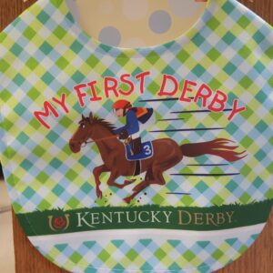 Babies First Kentucky Derby Bib