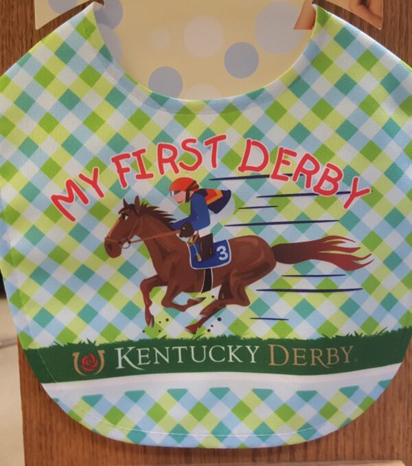 Babies First Kentucky Derby Bib