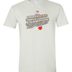 Justify Official Undefeated Triple Crown T-Shirt