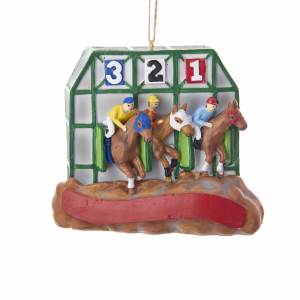 Horse Racing Ornament