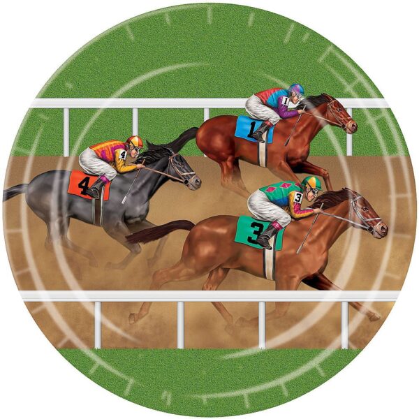 Horse Racing Party Plates