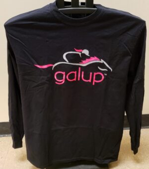 Black Galup Long Sleeve Tee Shirt