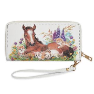 Foal Zip Wallet