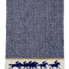 HORSERACING KITCHEN BLUE TOWEL