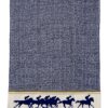 HORSERACING KITCHEN BLUE TOWEL