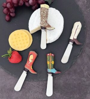 Cowboy Boot Cheese Spreaders