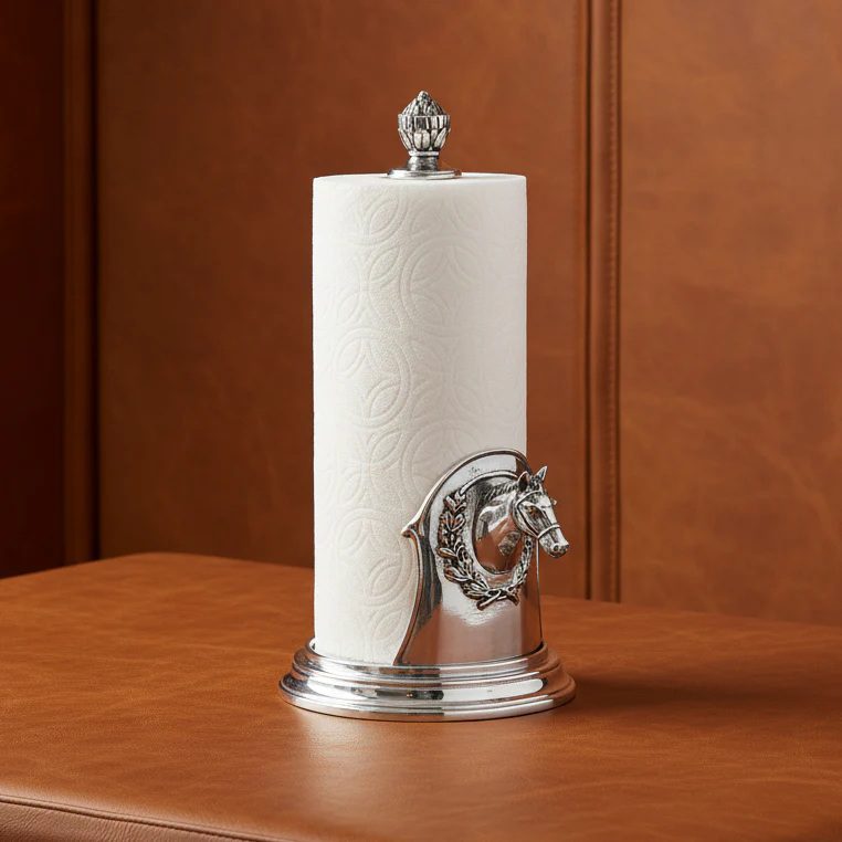 HORSE HEAD PAPER TOWEL HOLDER