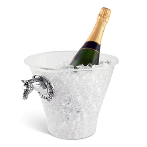 Horsehead Acrylic Champagne Bucket