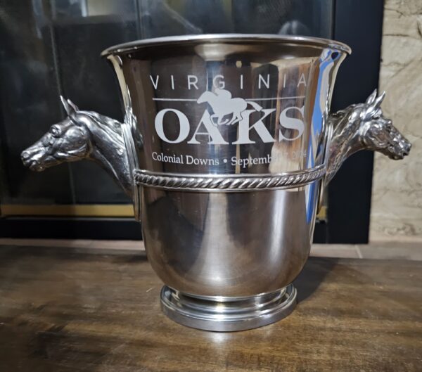 HORSEHEADS CHAMPAGNE ICE BUCKET TROPHY