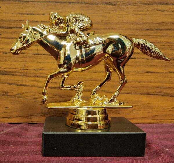 Horse Racing Party Trophy