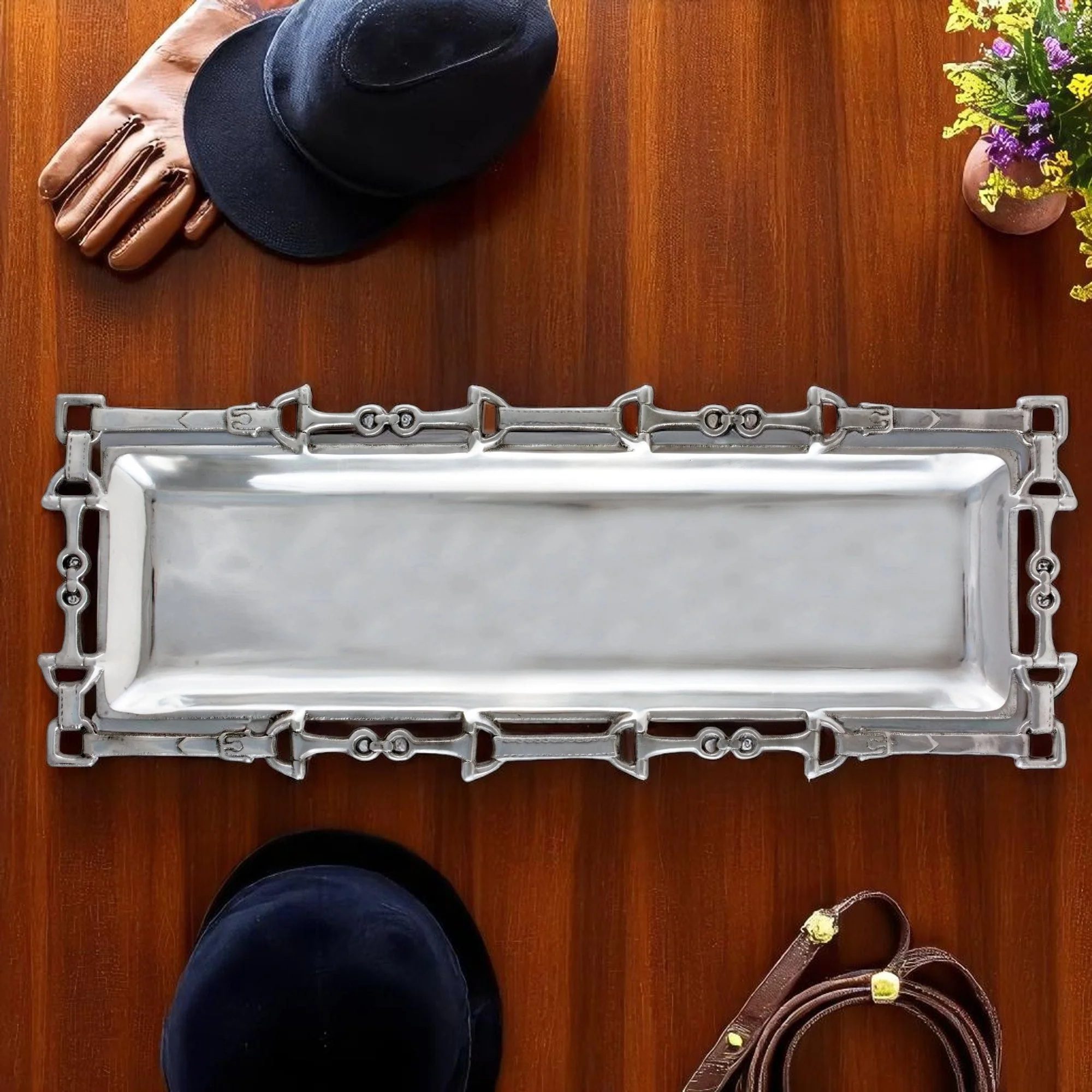 EQUESTRIAN SNAFFLE BIT TRAY
