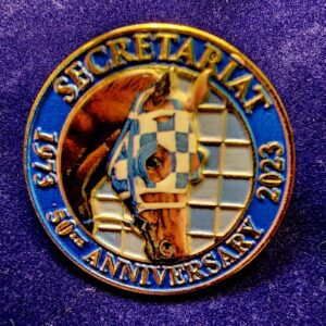 Secretariat 50th Anniversary Lapel/Hat Pin