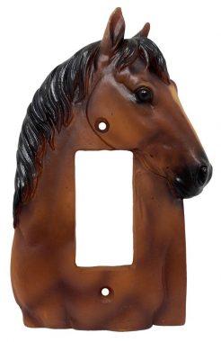 Horsehead Resin Single Switchplate