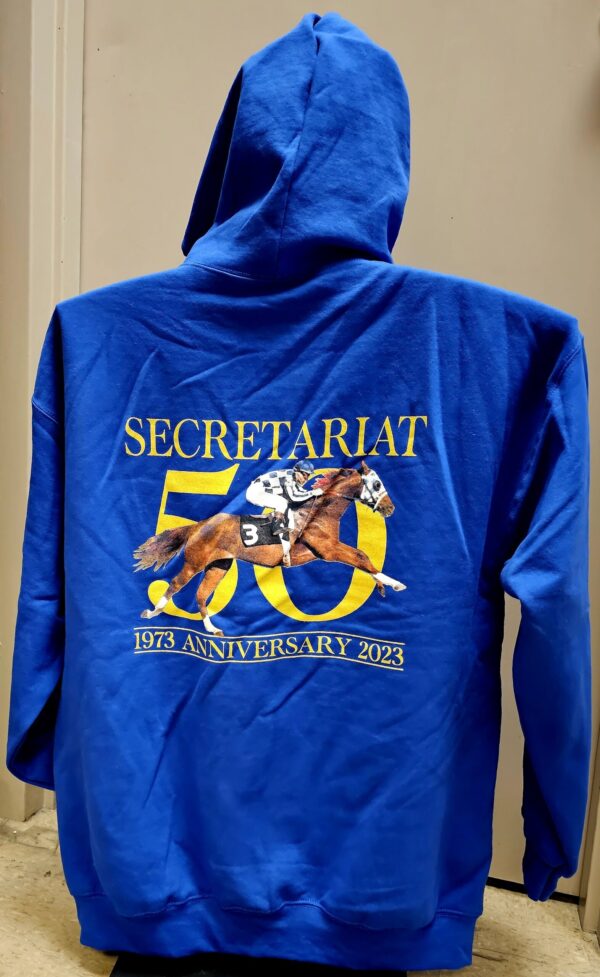 Secretariat 50th Anniversary Full Stride Zip Hoody Sweatshirt