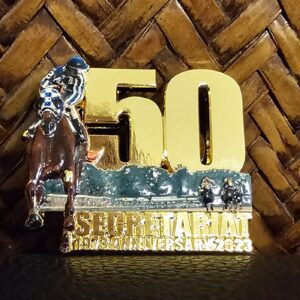Secretariat 50th Anniversary Hat/Lapel Pin