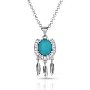 Southwestern Catching Luck Turquoise Necklace