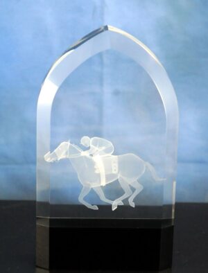 THE MONUMENT HORSE RACING TROPHY