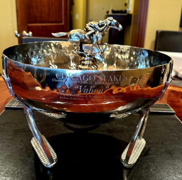 HORSERACIN STIRRUP BOWL