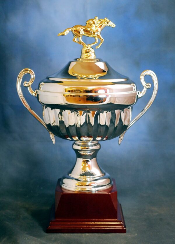 HORSE RACING CUP TROPHY