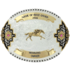 RACING TO THE WIRE TROPHY BELT BUCKLE