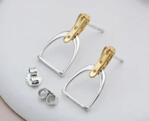 ENGLISH STIRRUP EARRINGS