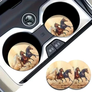 HERD CAR COASTERS SET OF 2