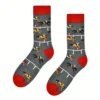 HORSE RACING CREW SOCKS