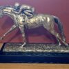 STRETCH RUN HORSE RACING TROPHY