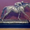 STRETCH RUN HORSE RACING TROPHY