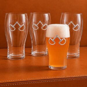 SNAFFLE BIT PILSNER GLASSES