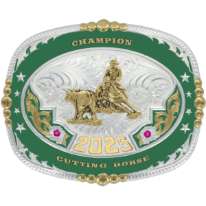 CUTTING HORSE TROPHY BUCKLE