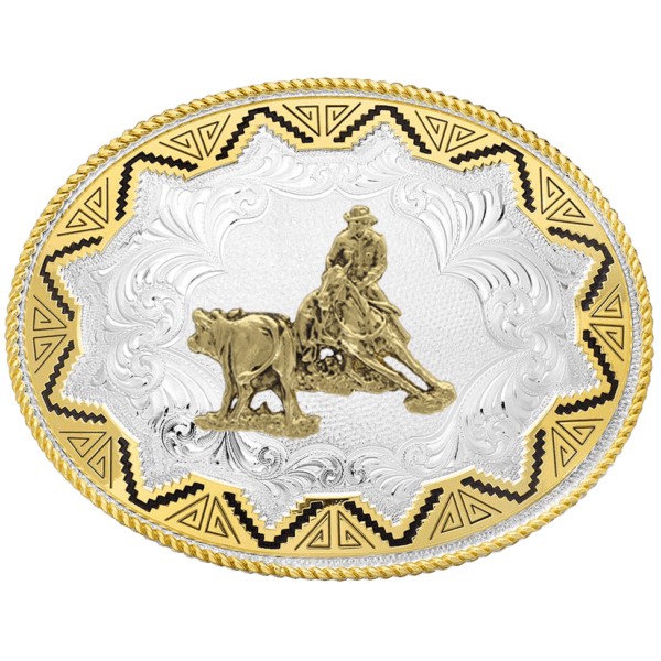 CUTTING HORSE BUCKLE