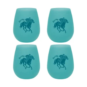 DERBY SILICONE STEMPLESS GLASSES