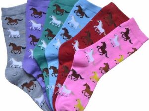 FROLICKING HERD CREW SOCKS