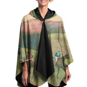 HORSE RACING RAIN CAPE